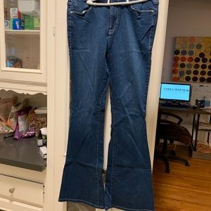 Frame denim size 32 le high flare